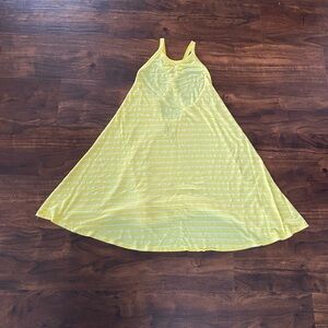 Anthropologie Saturday Sunday Yellow Stripe Dress